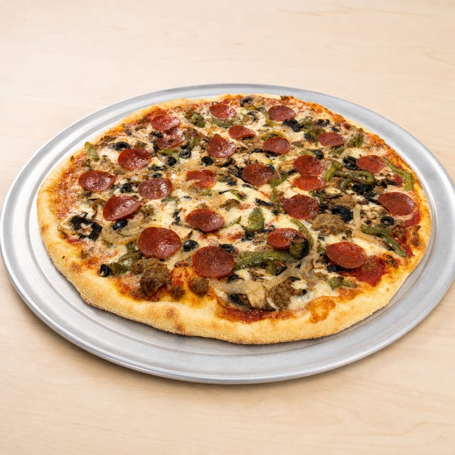 16'' Supreme Pizza.
