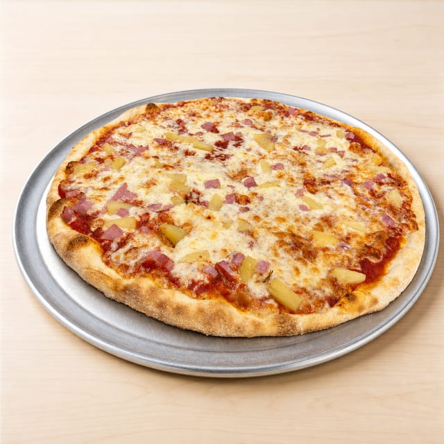 14'' Aloha Hawaiian Pizza.