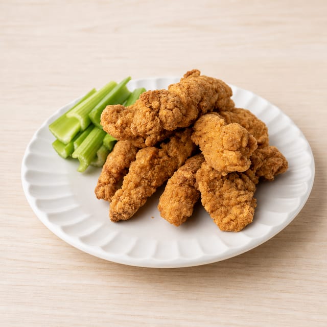 Handbreaded Chicken Tenders.