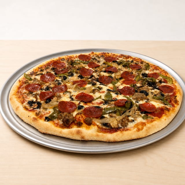 18'' Supreme Pizza.
