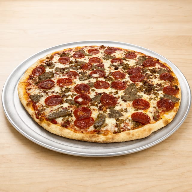 18'' Meat Lovers Pizza.