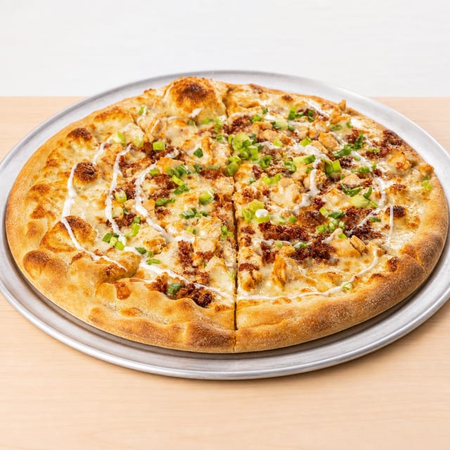 16" Chicken Bacon Ranch Pizza.
