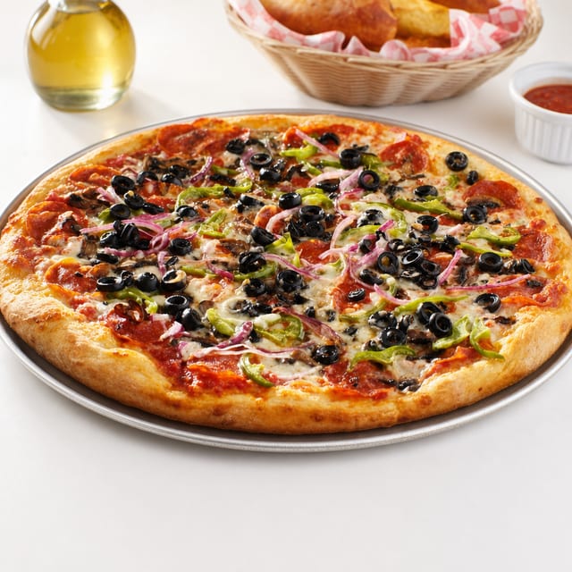 14'' Veggie Lovers Pizza.